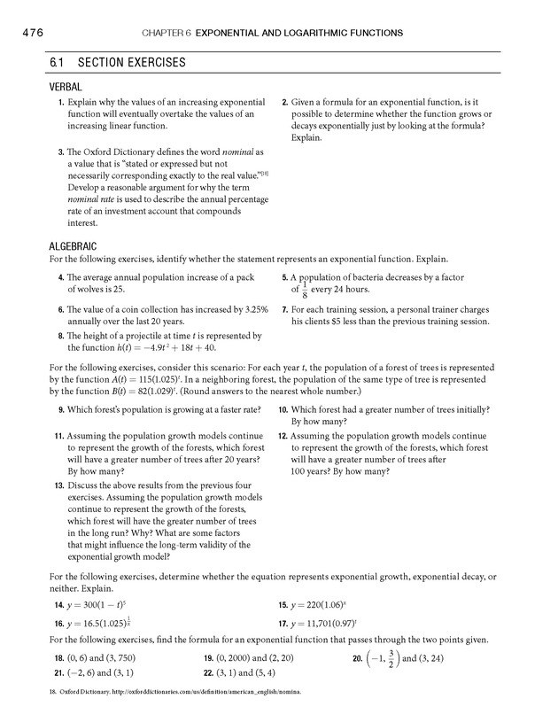 Algebra and Trigonometry - Front Matter 494